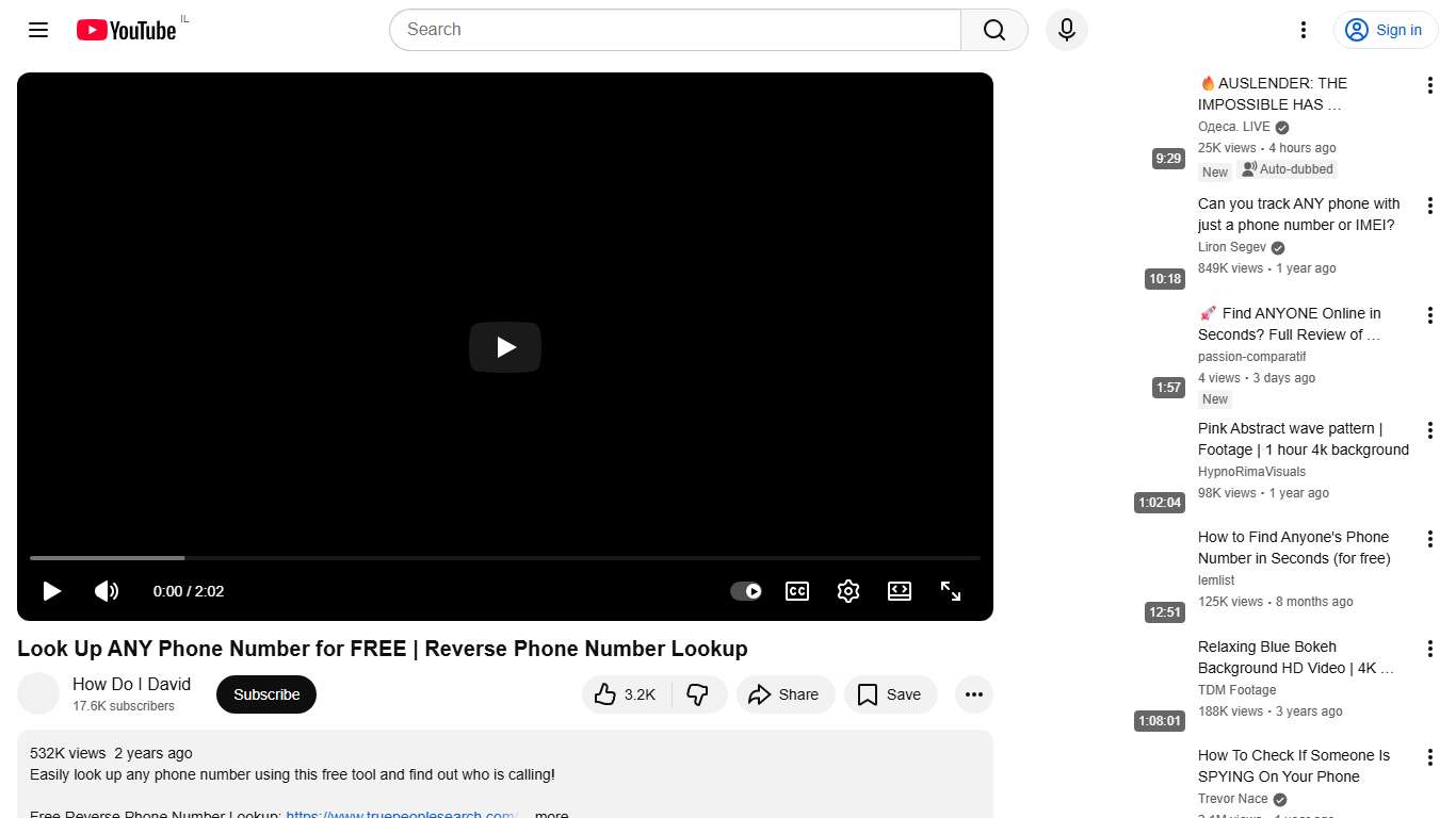 Look Up ANY Phone Number for FREE | Reverse Phone Number Lookup - YouTube